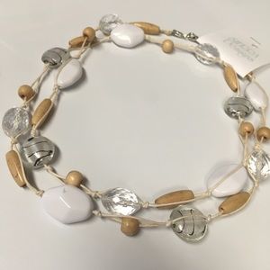 Natural Long Beaded Necklace